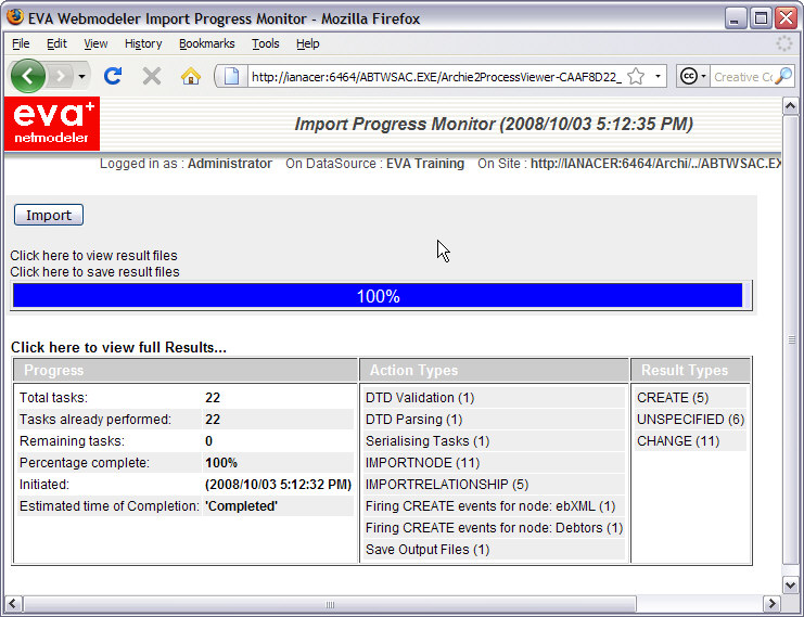 ImportRelResult ImportRelResult