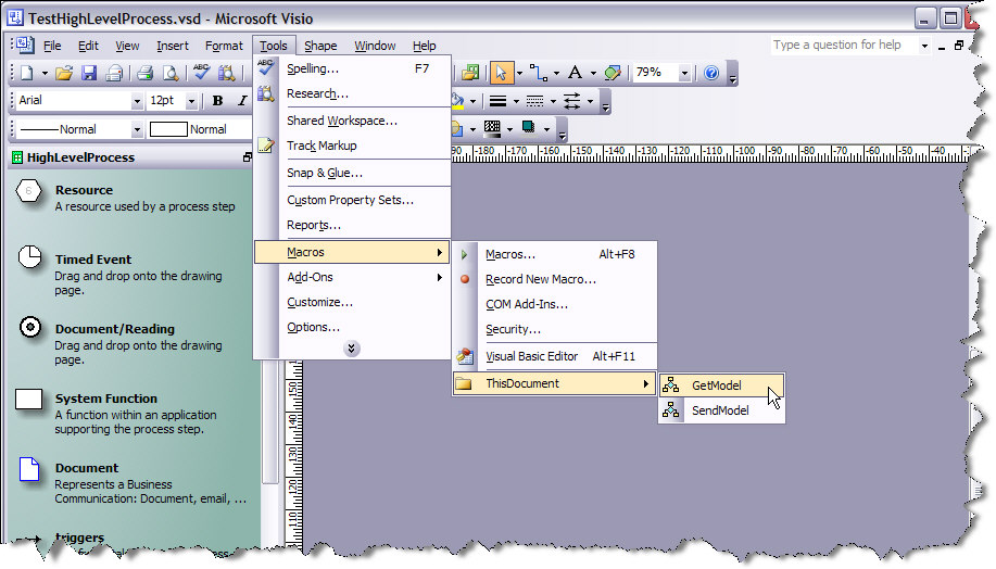 Visio-GetModel