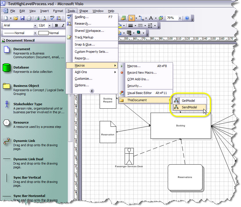 Visio-SendModel Visio-SendModel