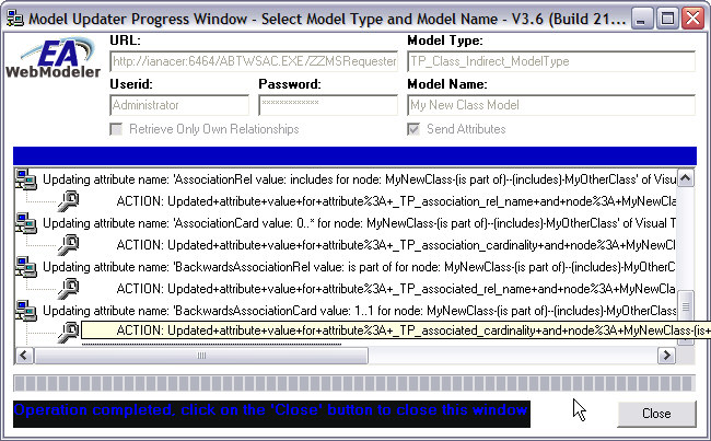 Visio-UMLSendModel